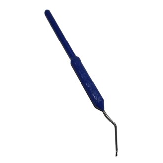 Professional stainless steel grafting tool for queen larvae - blue